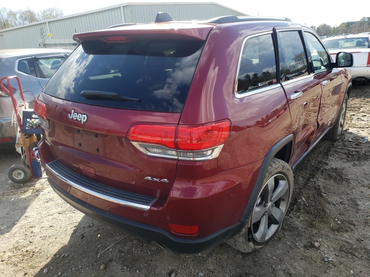 Photo 4 from auction – 2015 JEEP GRAND CHER with VIN 1C4RJFBG6FC135038