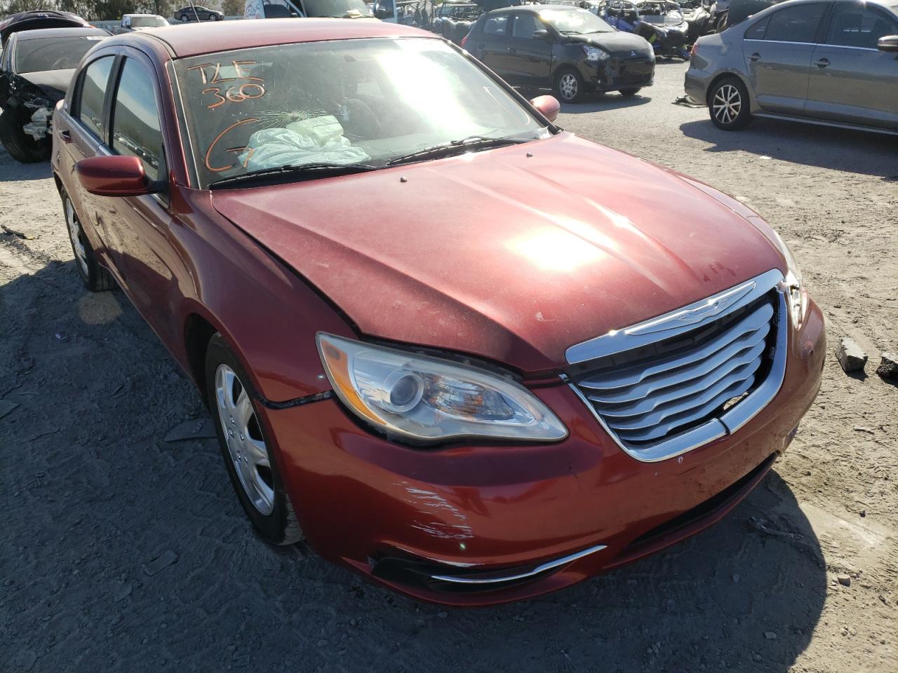 CHRYSLER 200 LX 2014 with VIN 1C3CCBAG8EN137164 - Photo from auction
