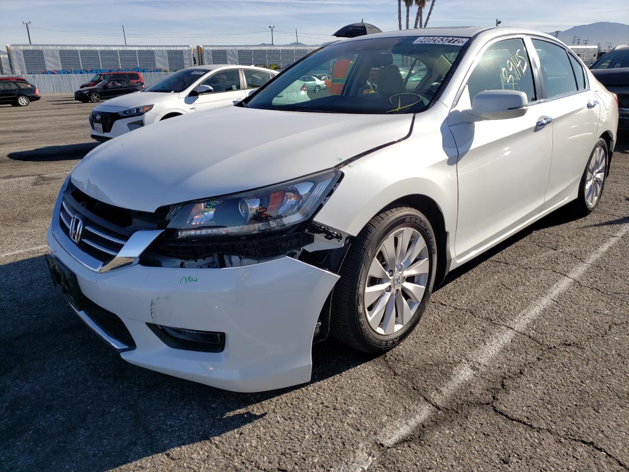 Photo 2 from auction – 2014 HONDA ACCORD EXL with VIN 1HGCR2F89EA171277