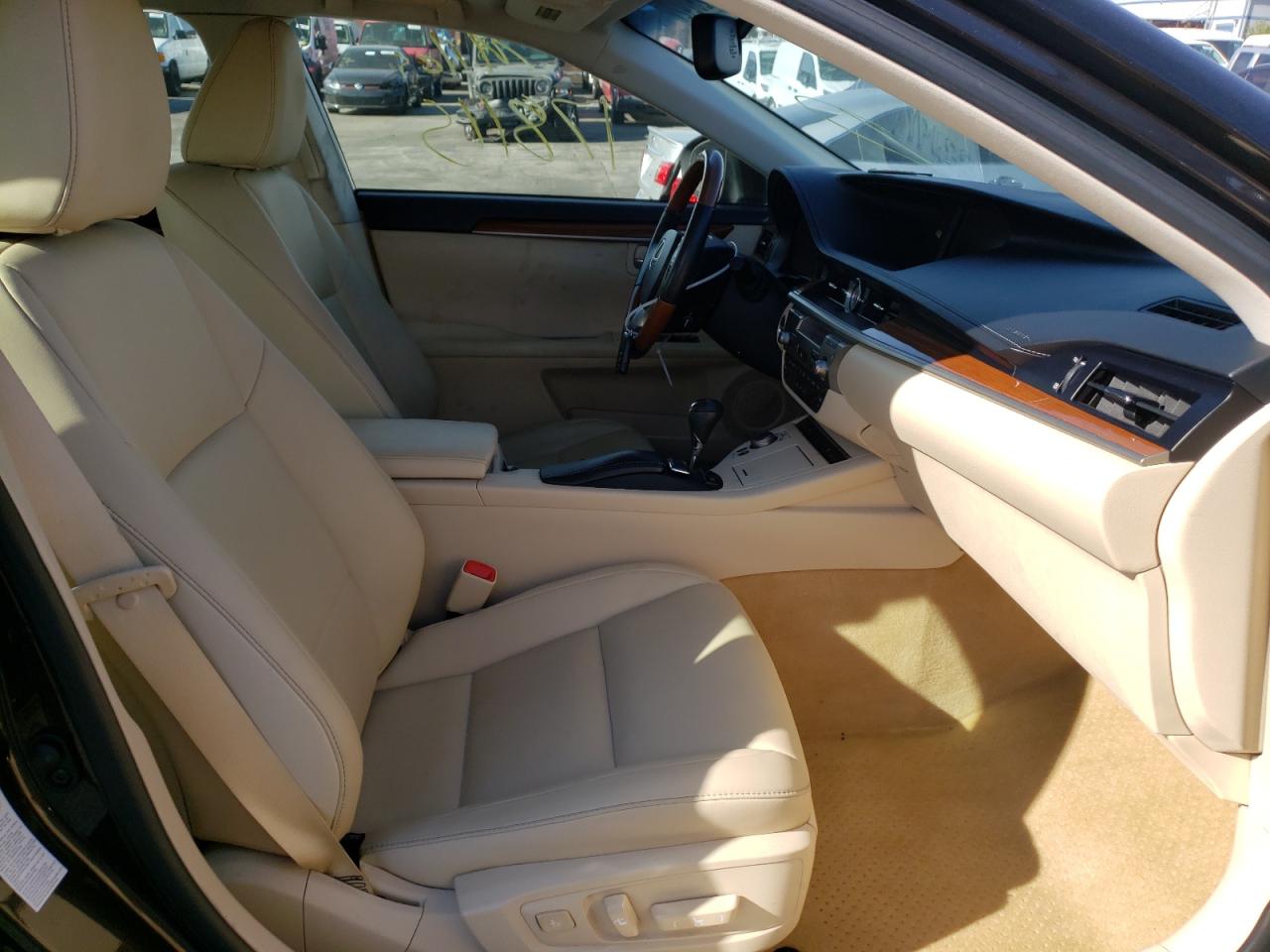 Photo 5 from auction – 2013 LEXUS ES 300H with VIN JTHBW1GG1D2008990