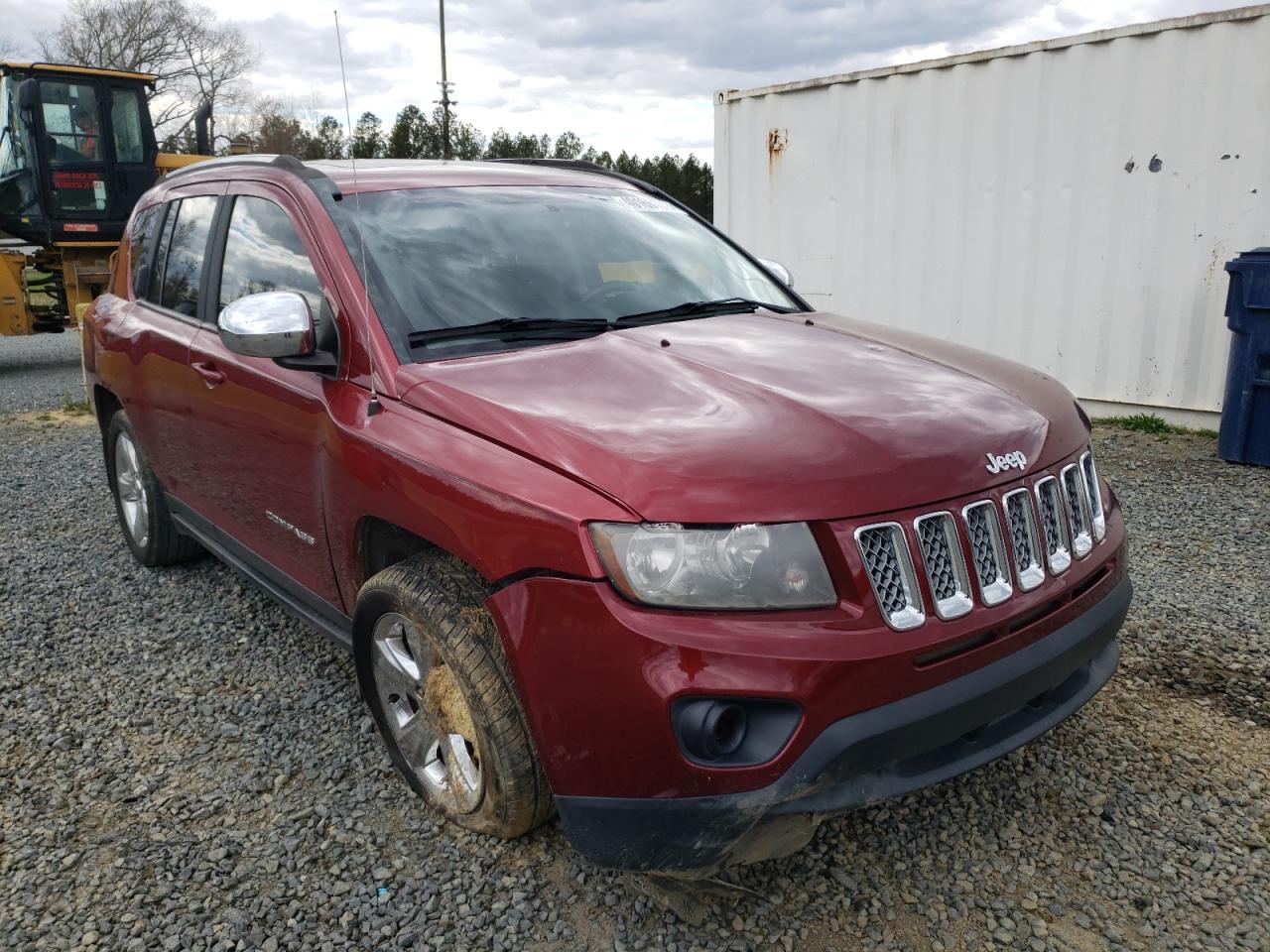 JEEP COMPASS LA 2014 with VIN 1C4NJCEA8ED676640 - Photo from auction