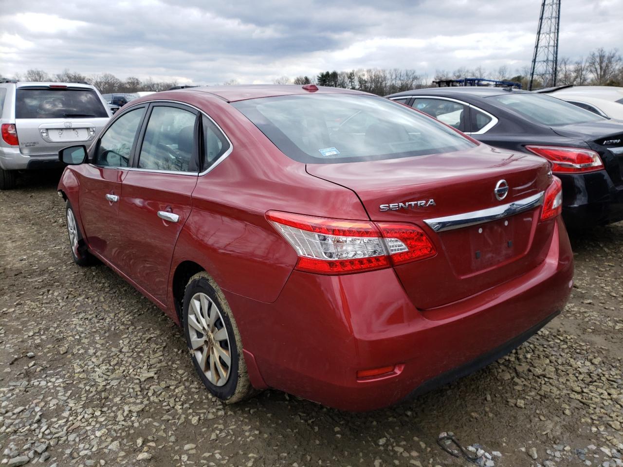 Photo 3 from auction – 2015 NISSAN SENTRA S with VIN 3N1AB7AP5FL673285