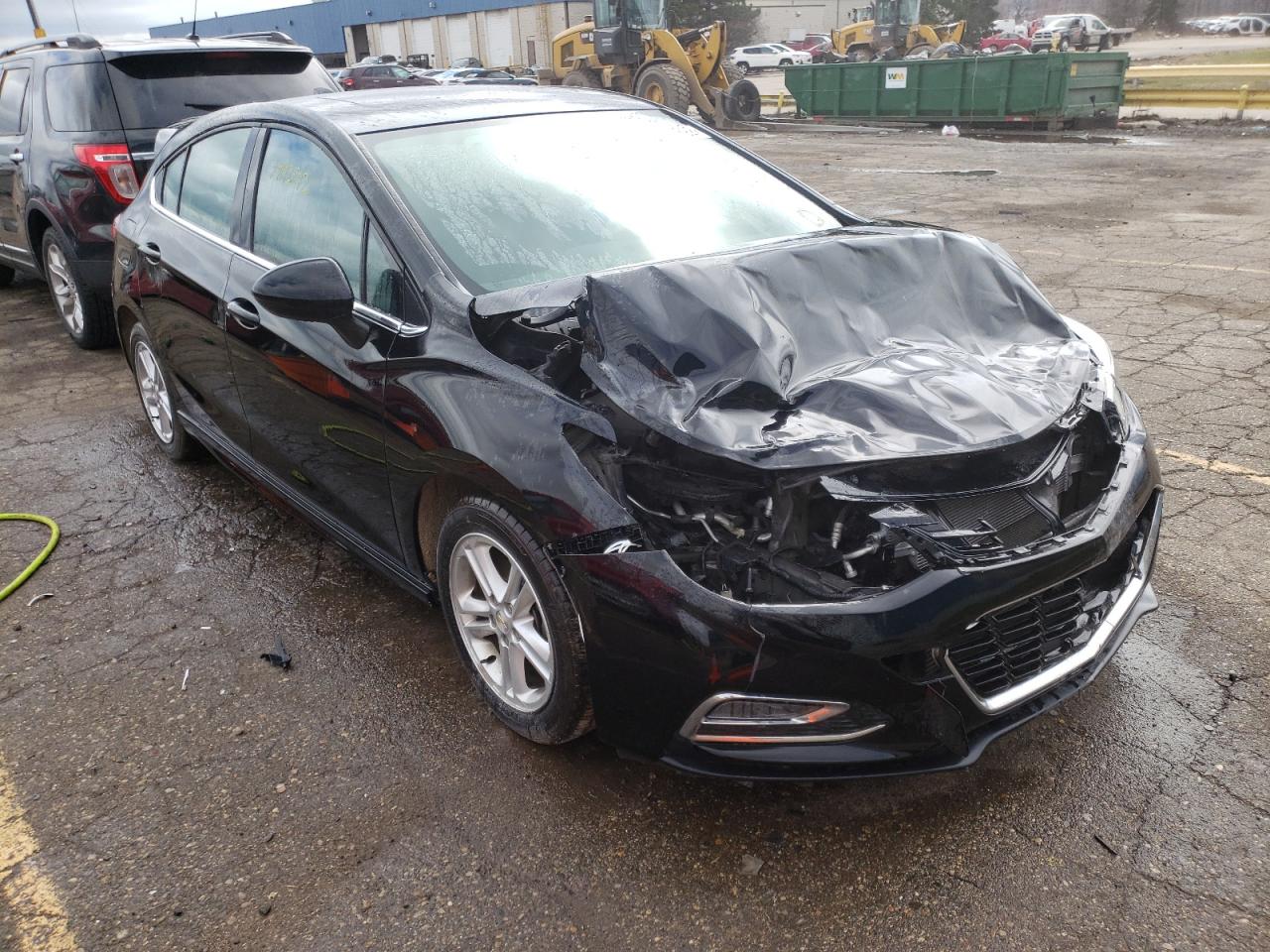 CHEVROLET CRUZE LT 2017 with VIN 3G1BE6SM9HS581010 - Photo from auction