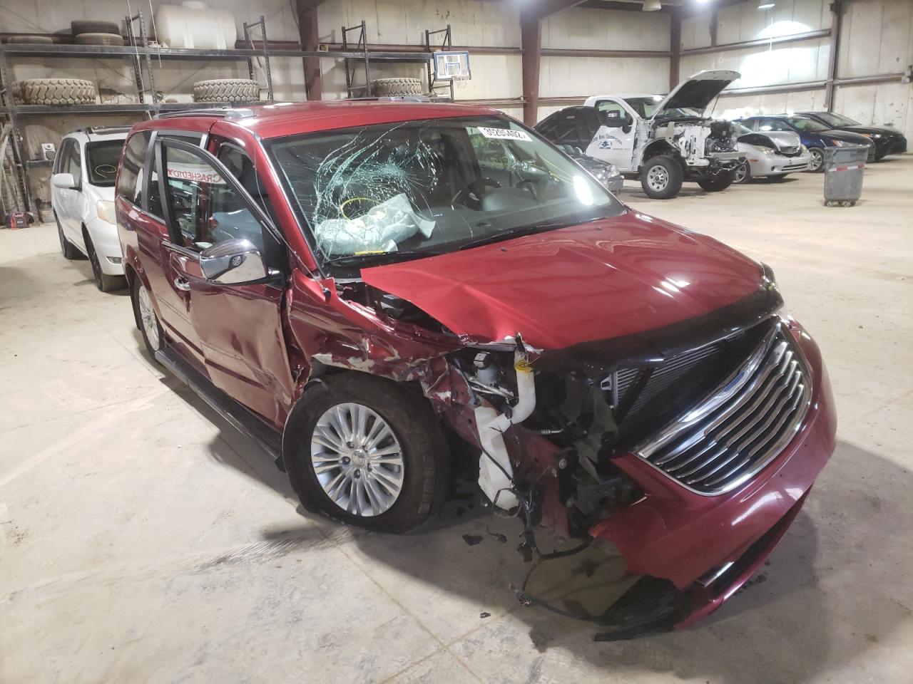 CHRYSLER TOWN & COU 2013 with VIN 2C4RC1GG4DR515585 - Photo from auction