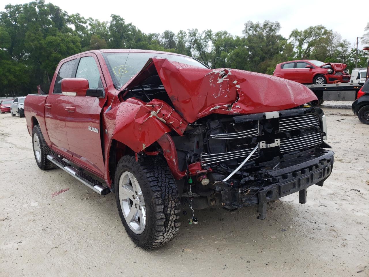 DODGE RAM 1500 2010 with VIN 1D7RB1CT0AS206475 - Photo from auction
