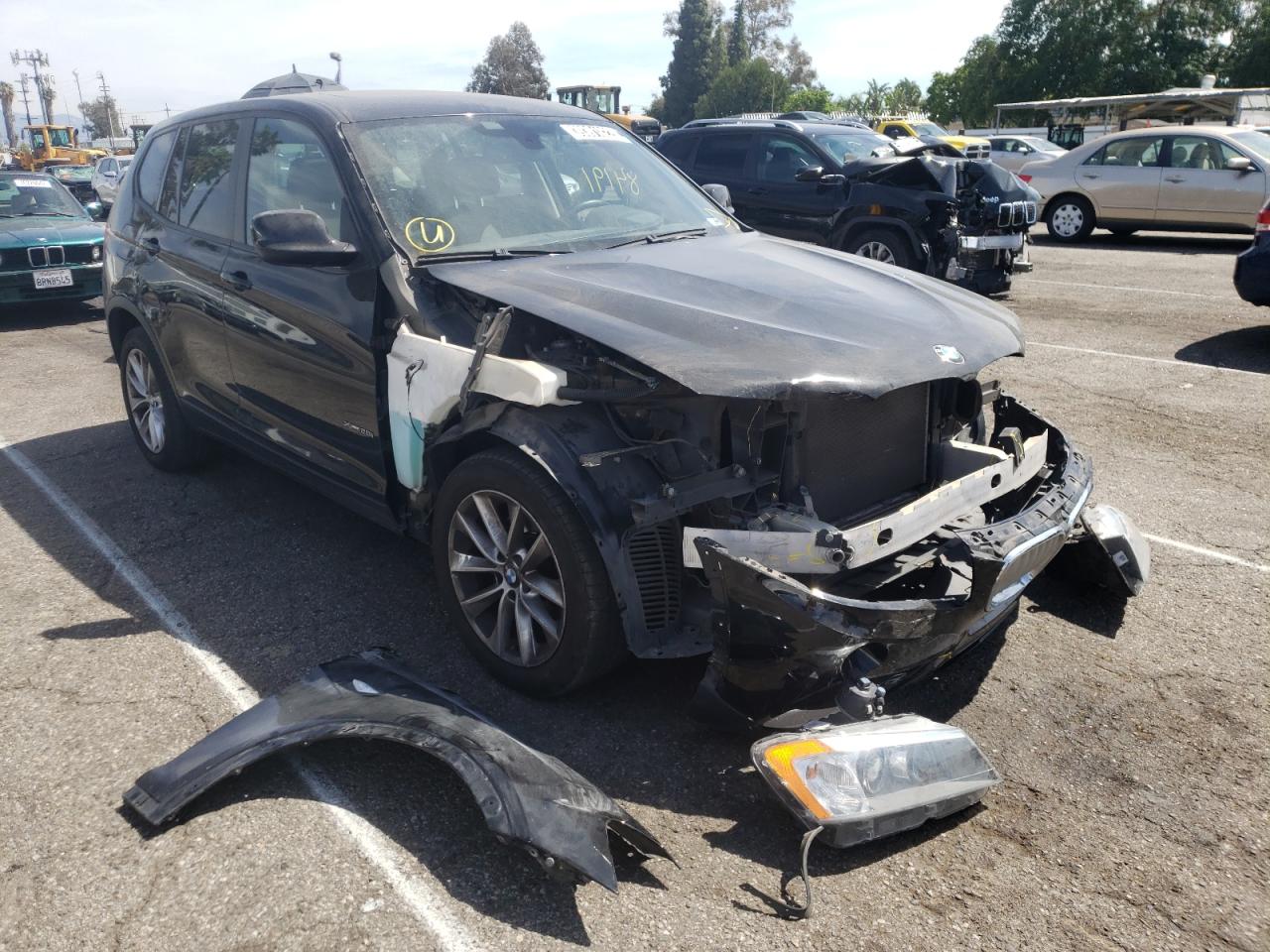 Photo 1 from auction – 2014 BMW X3 XDRIVE2 with VIN 5UXWX9C50E0D32837