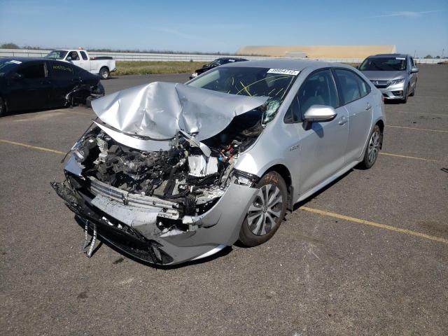 Photo 2 from auction – 2021 TOYOTA COROLLA LE with VIN JTDEAMDE7MJ026188