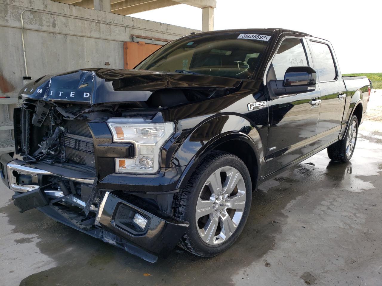 Photo 2 from auction – 2017 FORD F150 SUPER with VIN 1FTEW1EG0HFB62509