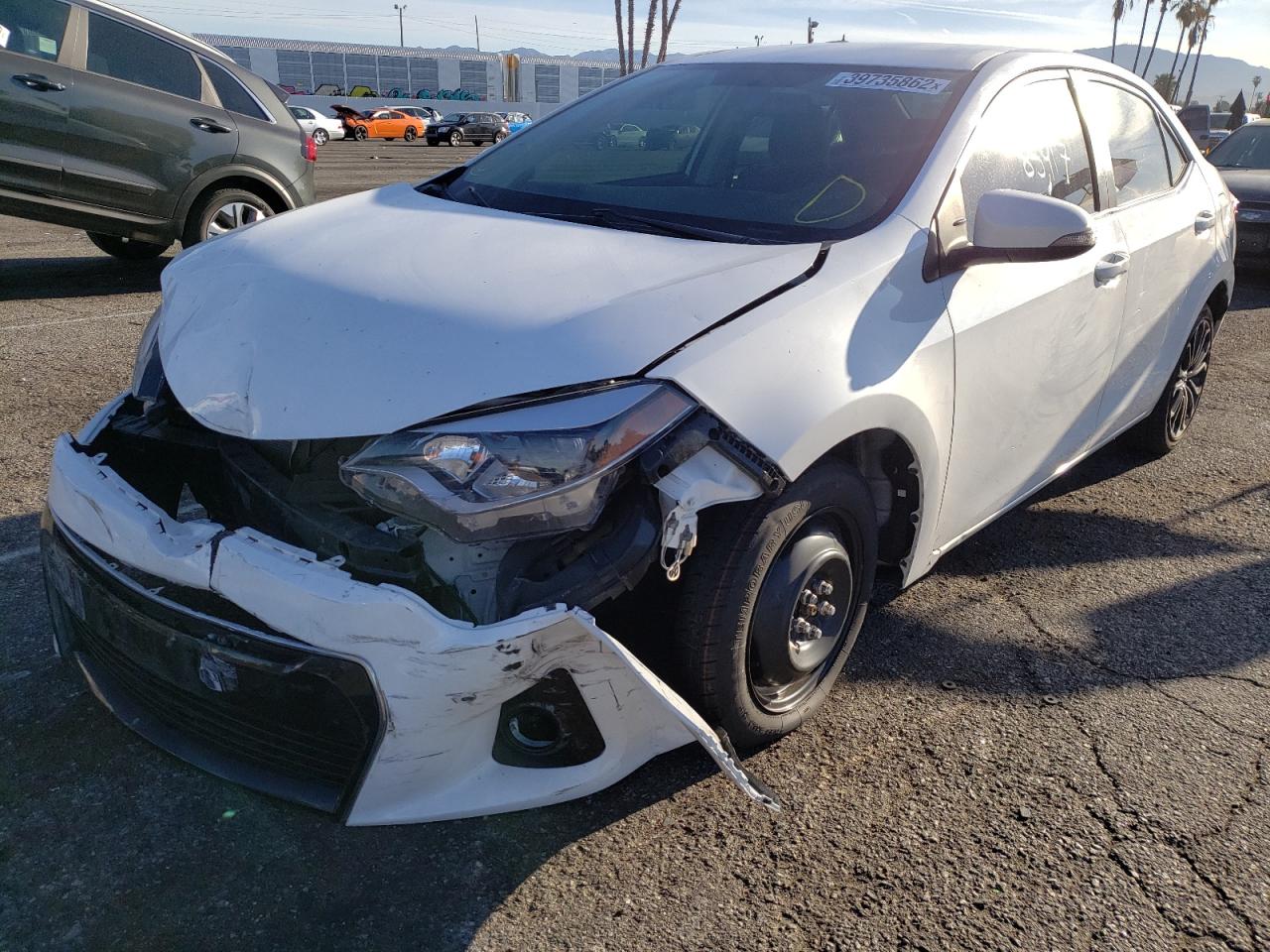 صورة رقم 2 من المزاد - 2016 TOYOTA COROLLA مع VIN 2T1BURHE5GC742461