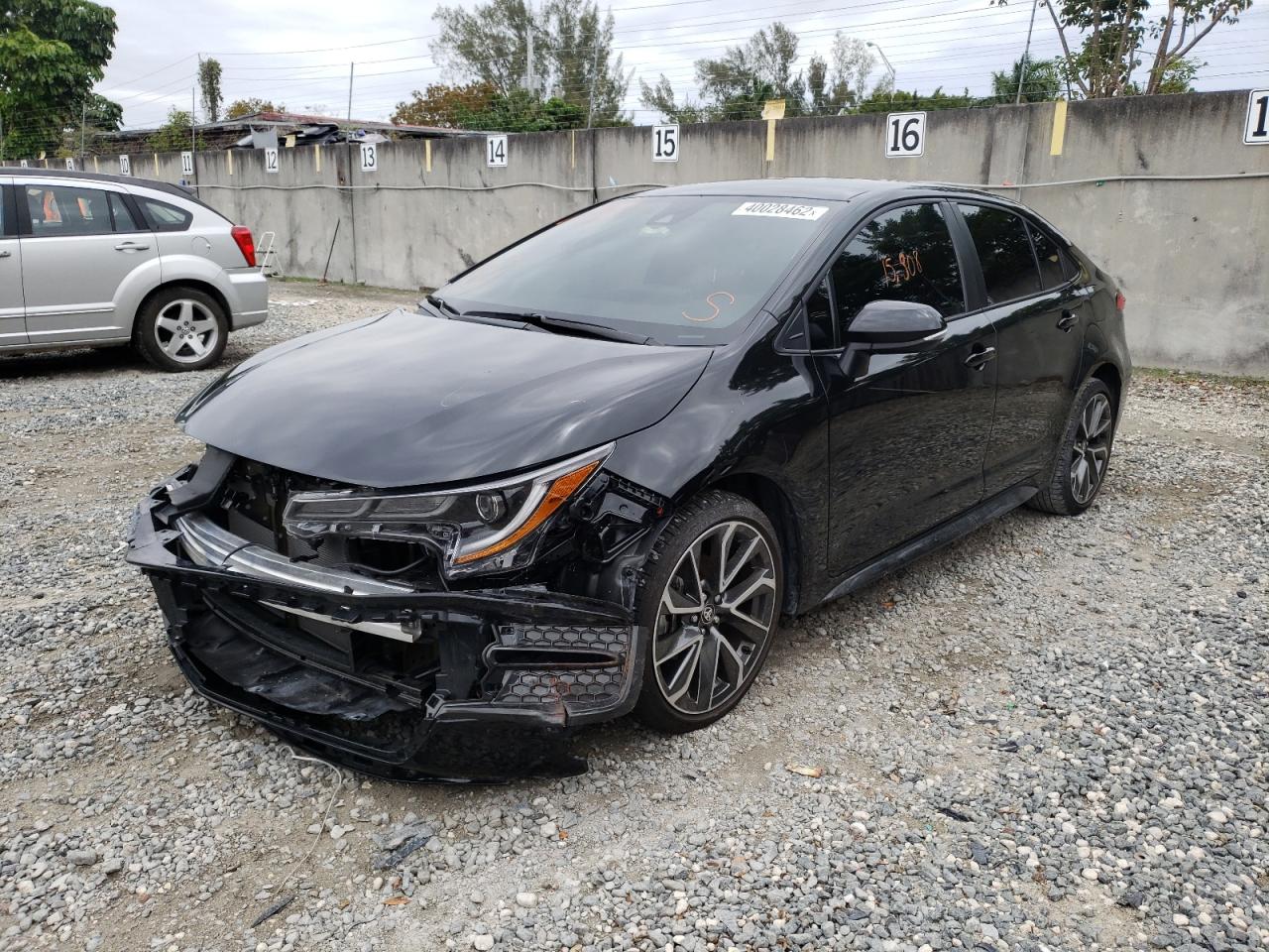 Photo 2 from auction – 2021 TOYOTA COROLLA SE with VIN 5YFS4MCE3MP076223