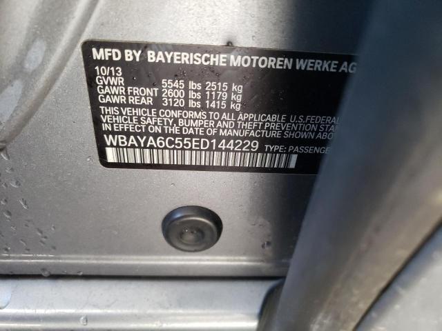 Photo 10 from auction – 2014 BMW 740 I with VIN WBAYA6C55ED144229