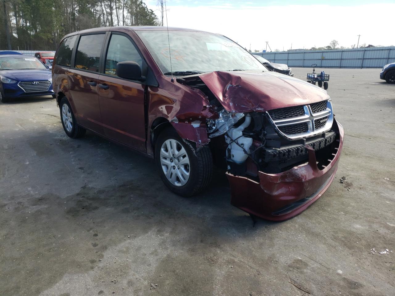 Photo 9 from auction – 2019 DODGE GRAND CARA with VIN 2C4RDGBG6KR684348