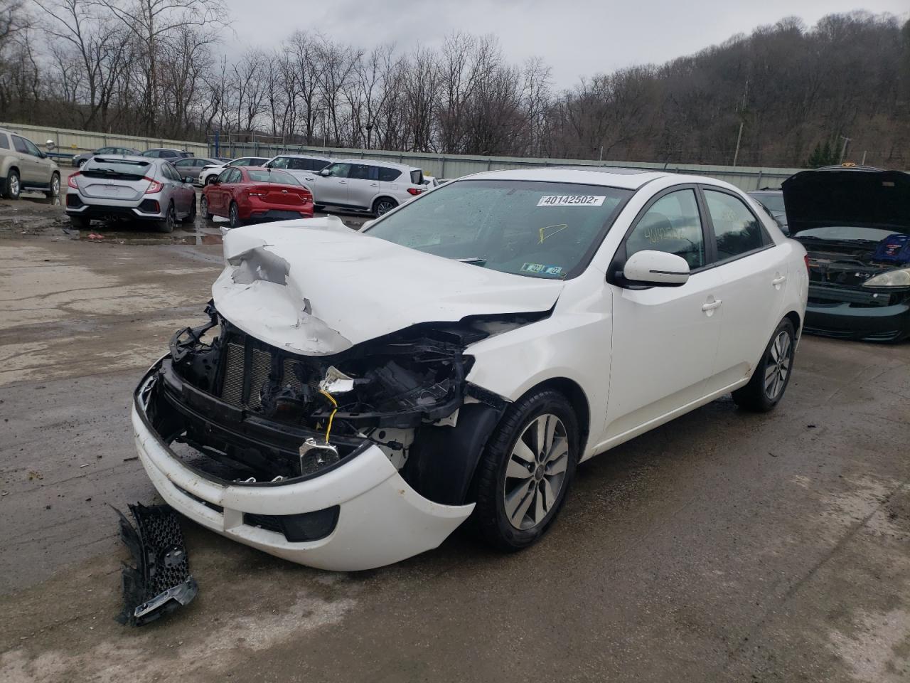 Photo 2 from auction – 2013 KIA FORTE EX with VIN KNAFU4A23D5709467