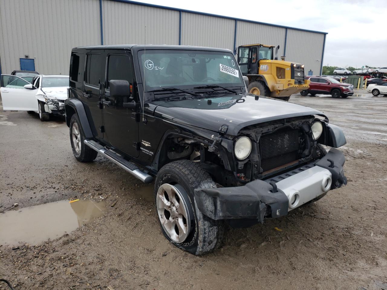 JEEP WRANGLER U 2014 with VIN 1C4BJWEG4EL123787 - Photo from auction