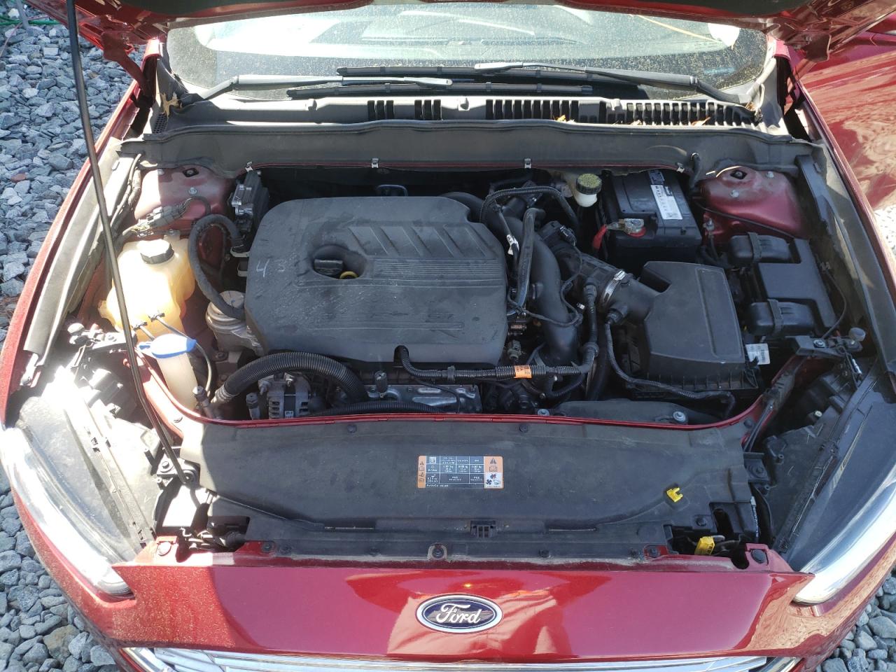 Photo 7 from auction – 2014 FORD FUSION SE with VIN 3FA6P0HD4ER230909