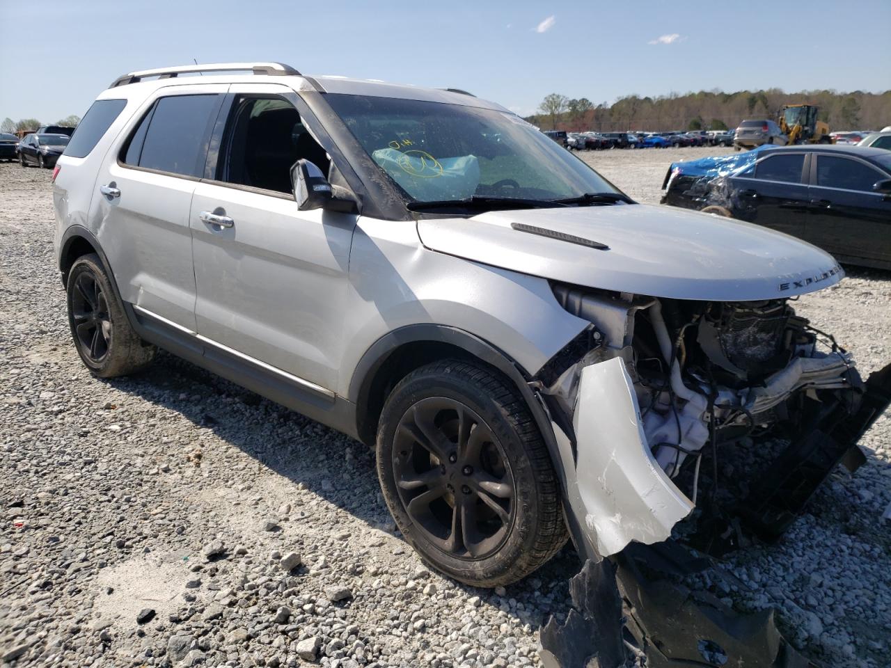 FORD EXPLORER L 2014 with VIN 1FM5K7F8XEGB64470 - Photo from auction