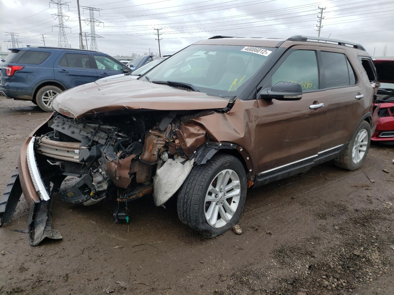 Photo 2 from auction – 2012 FORD EXPLORER X with VIN 1FMHK8D83CGA35196