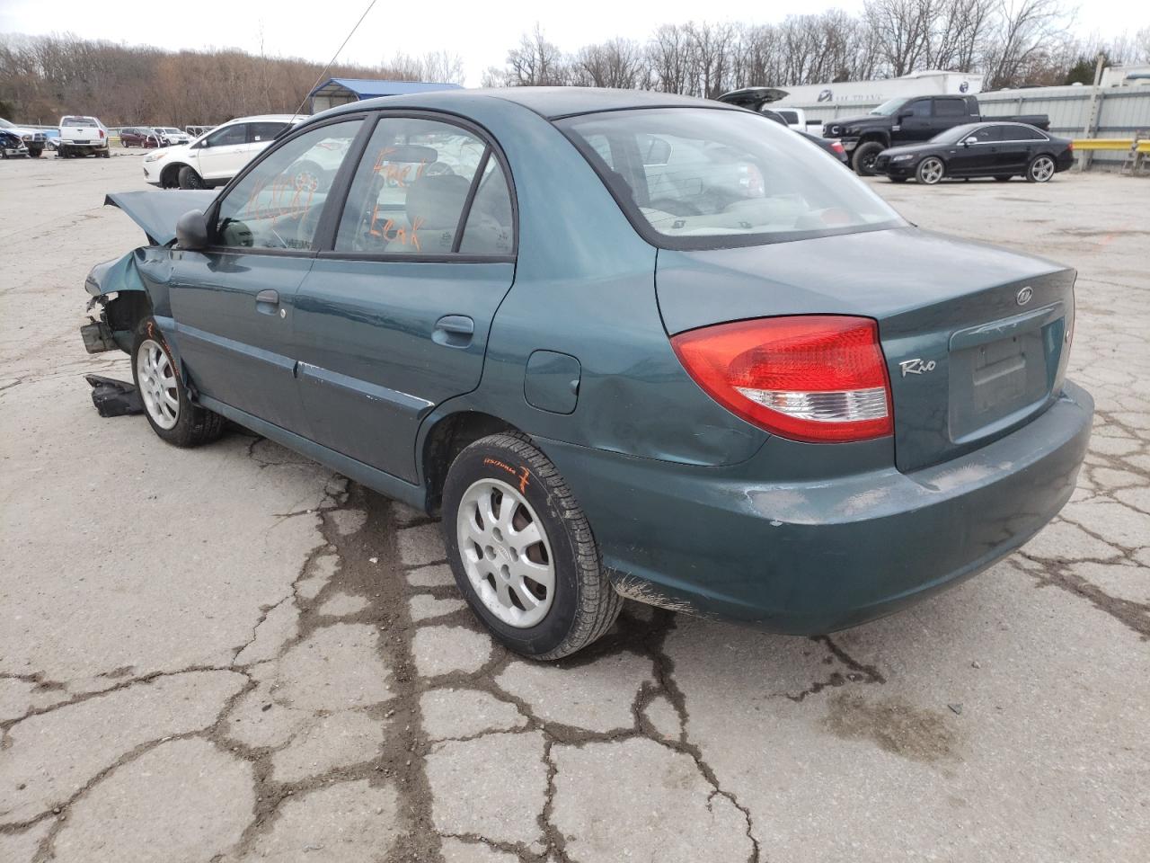 Photo 3 from auction – 2003 KIA RIO with VIN KNADC125936230612