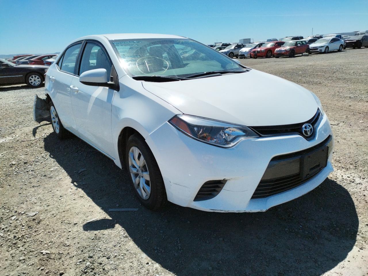 TOYOTA COROLLA L 2016 with VIN 5YFBURHE9GP506881 - Photo from auction