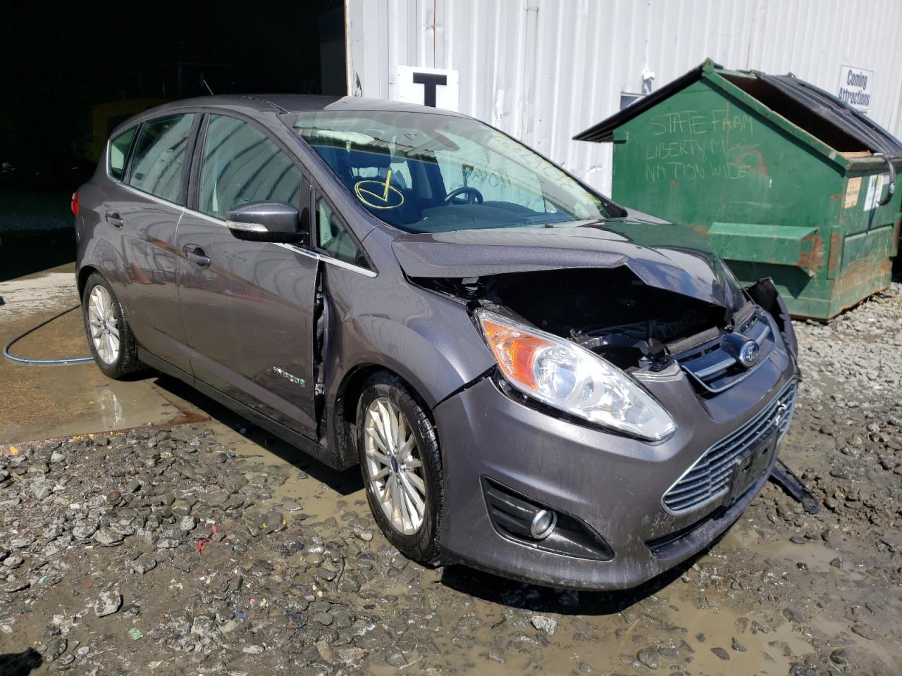 FORD C-MAX SEL 2013 with VIN 1FADP5BU0DL555499 - Photo from auction