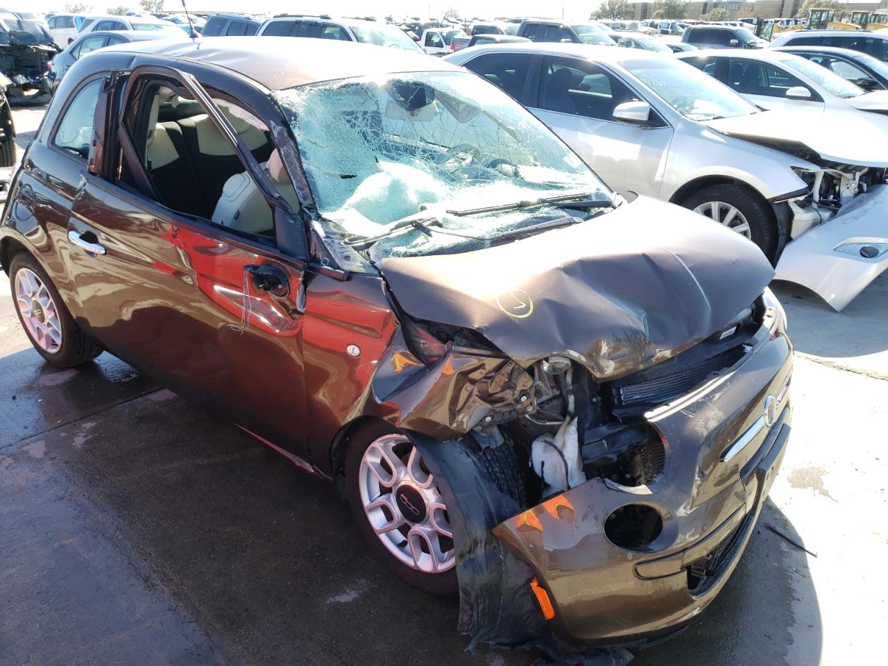 Photo 9 from auction – 2012 FIAT 500 POP with VIN 3C3CFFAR2CT209862