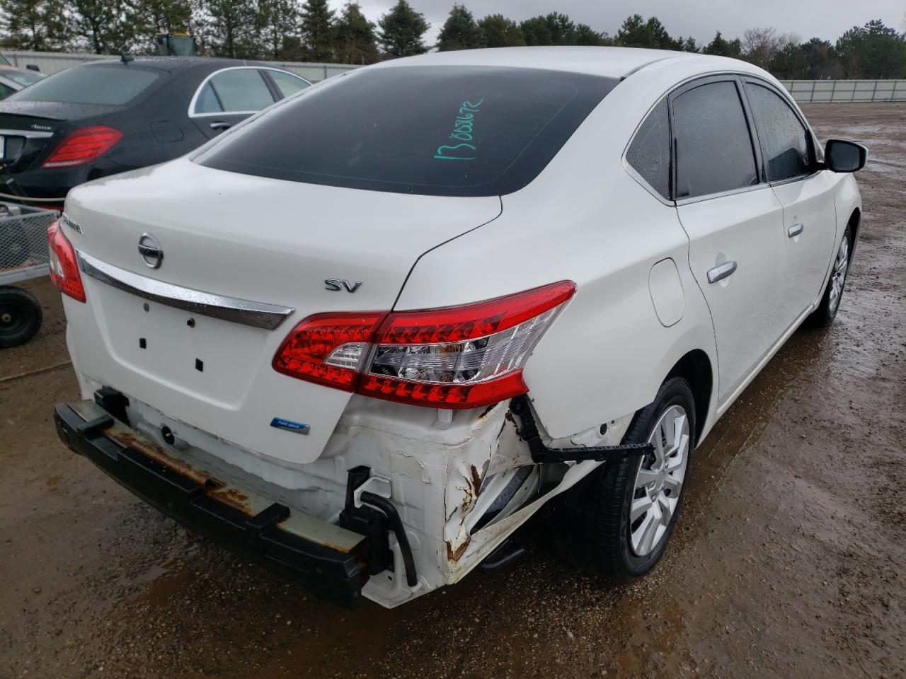 Photo 4 from auction – 2014 NISSAN SENTRA S with VIN 3N1AB7AP1EL664873