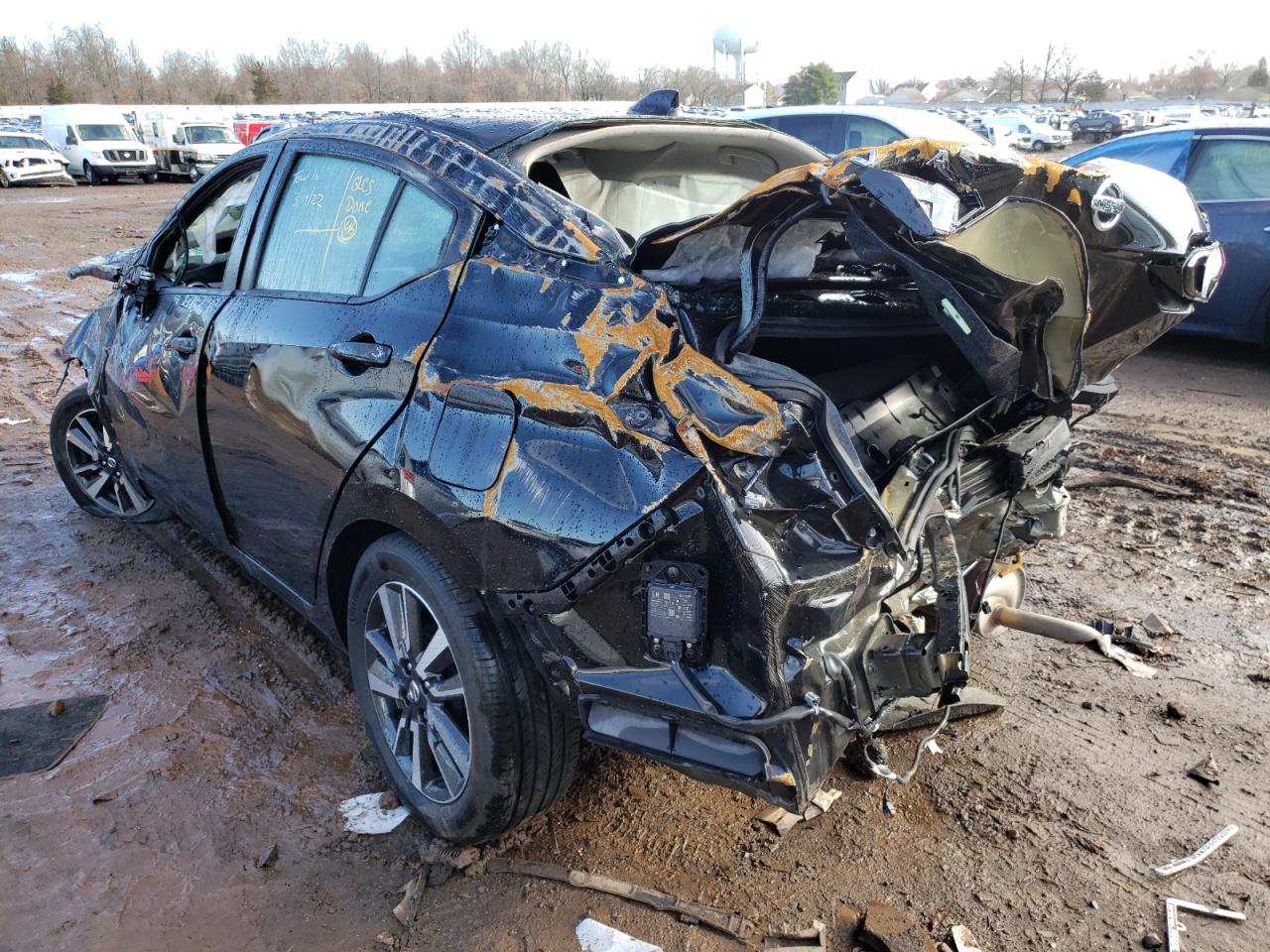 Photo 3 from auction – 2021 NISSAN VERSA SV with VIN 3N1CN8EV2ML879854
