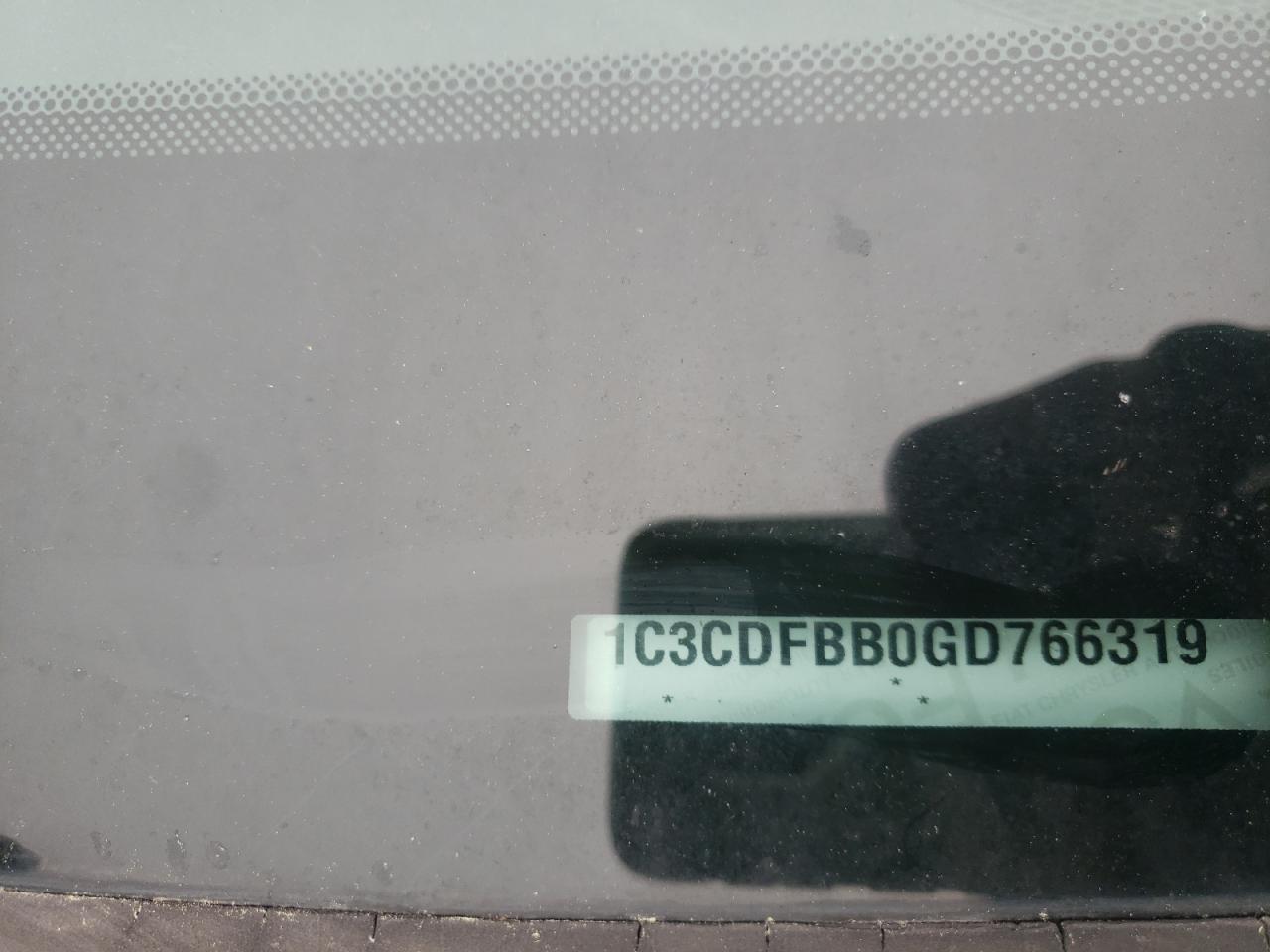 Photo 10 from auction – 2016 DODGE DART SXT with VIN 1C3CDFBB0GD766319