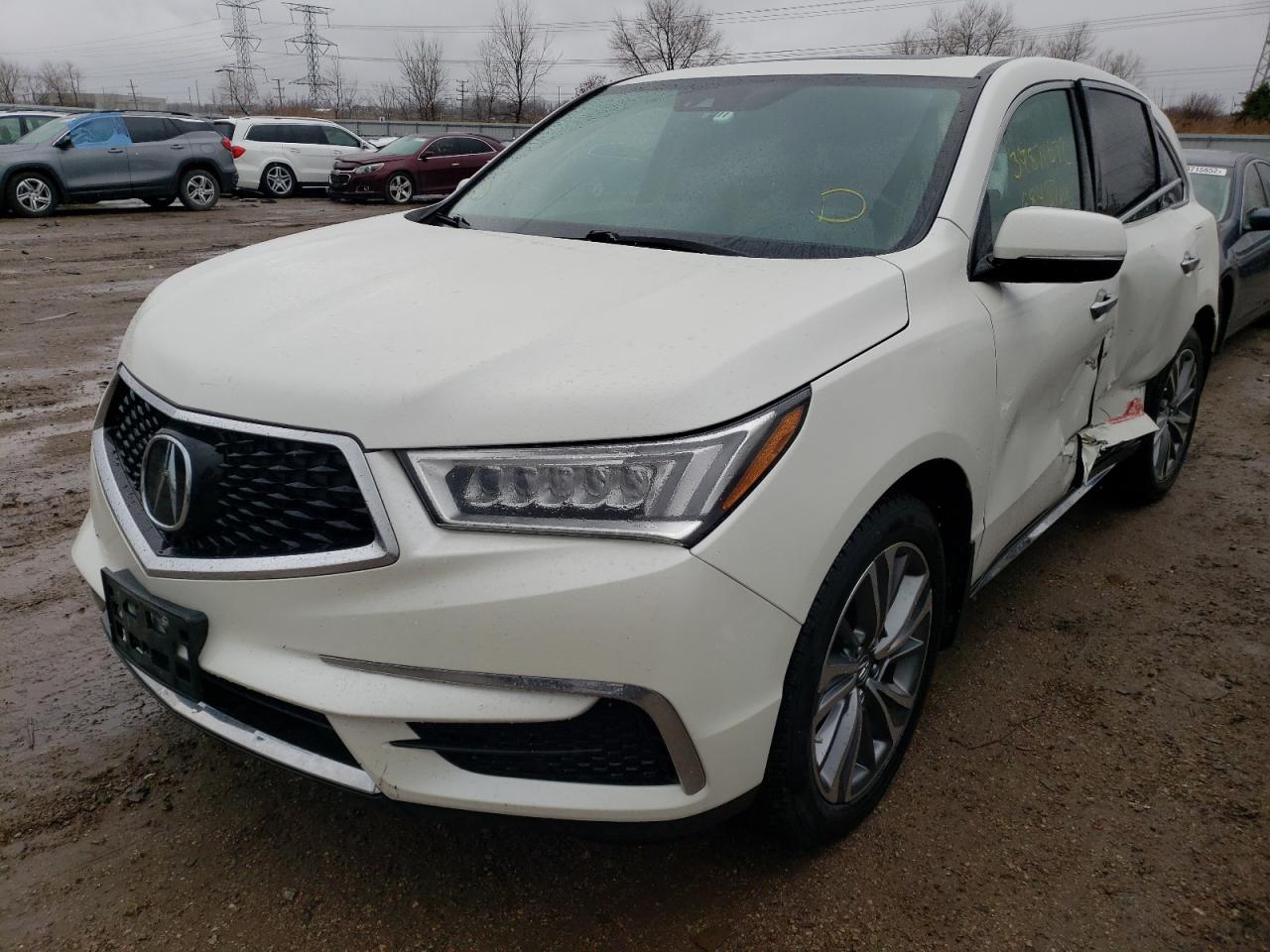 Photo 2 from auction – 2017 ACURA MDX TECHNO with VIN 5FRYD4H58HB009037