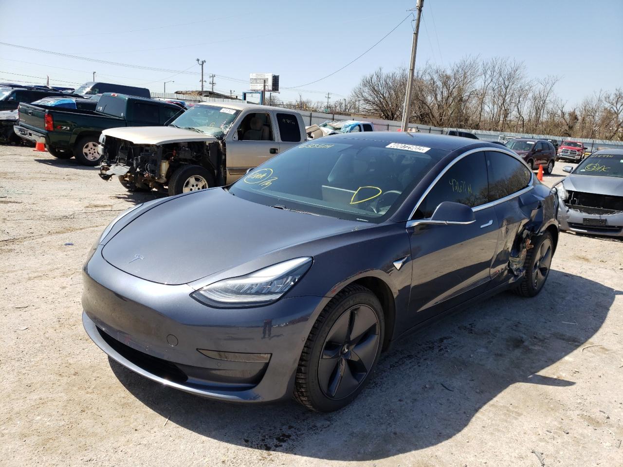 Photo 2 from auction – 2020 TESLA MODEL 3 with VIN 5YJ3E1EB3LF663504