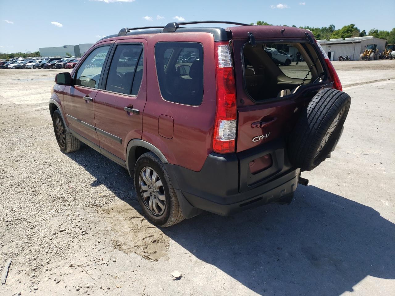 Photo 3 from auction – 2006 HONDA CR-V EX with VIN JHLRD68806C017237
