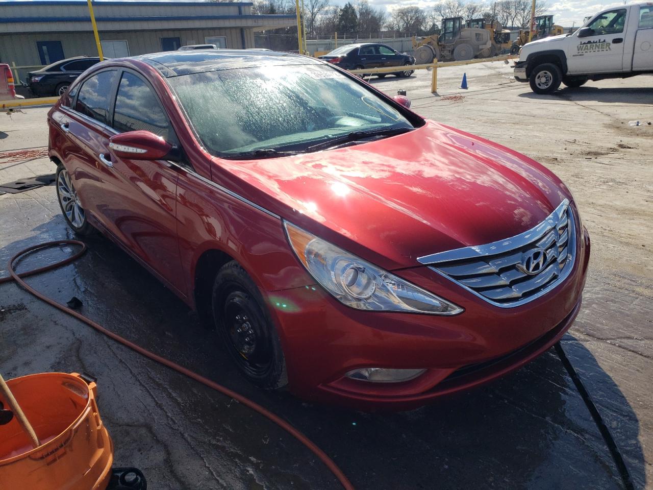 HYUNDAI SONATA SE 2012 with VIN 5NPEC4AB4CH495007 - Photo from auction