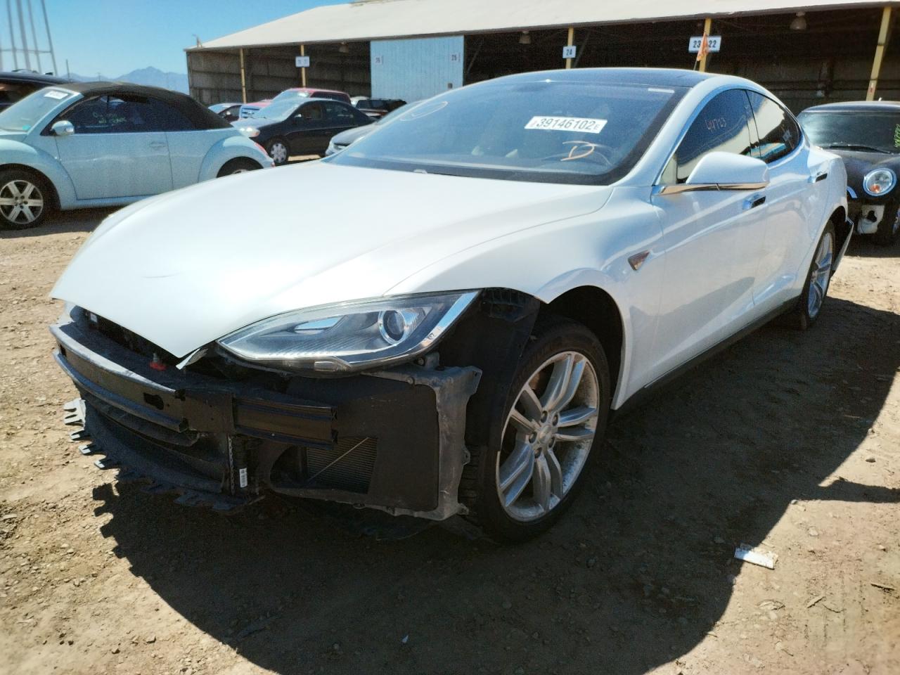 Photo 2 from auction – 2013 TESLA MODEL S with VIN 5YJSA1AG9DFP09458