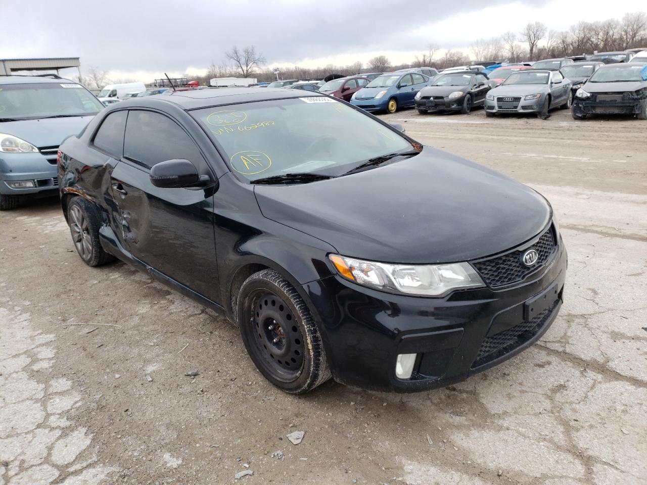 KIA FORTE SX 2013 with VIN KNAFW6A35D5662988 - Photo from auction
