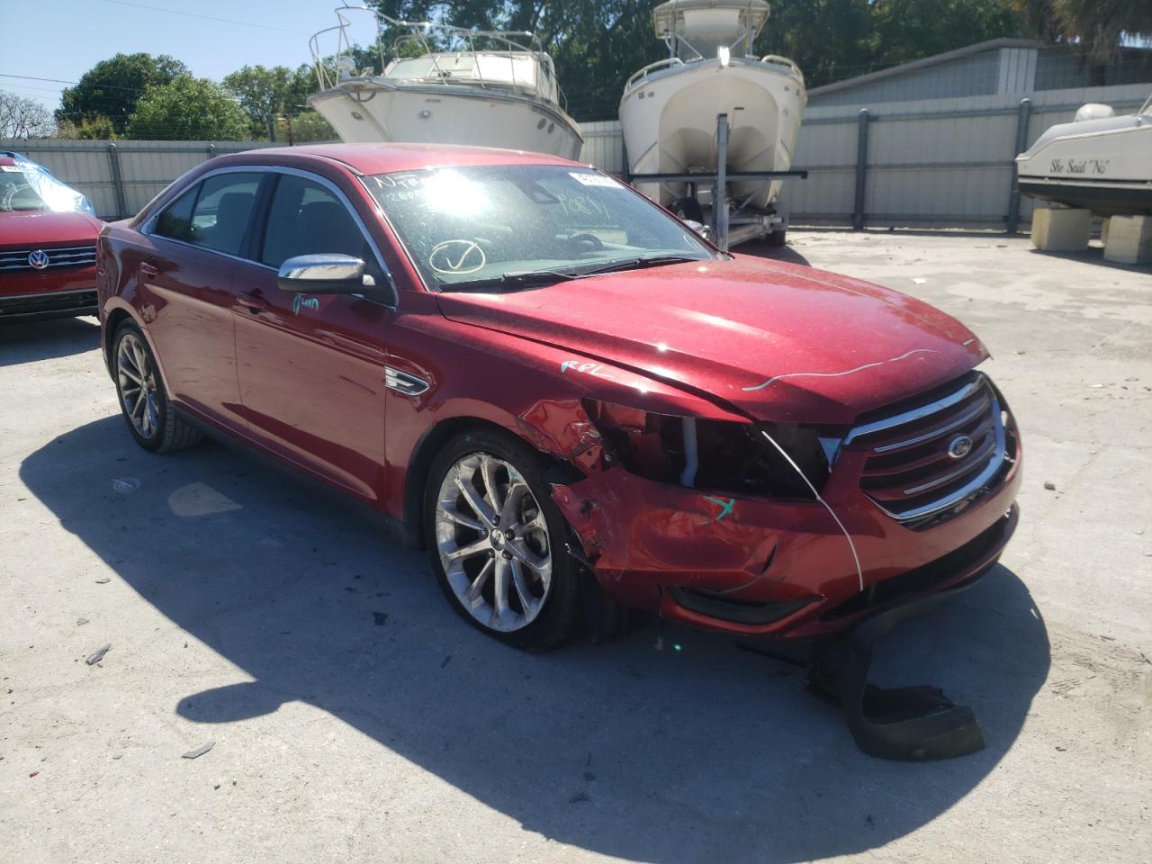FORD TAURUS LIM 2015 with VIN 1FAHP2F81FG153404 - Photo from auction