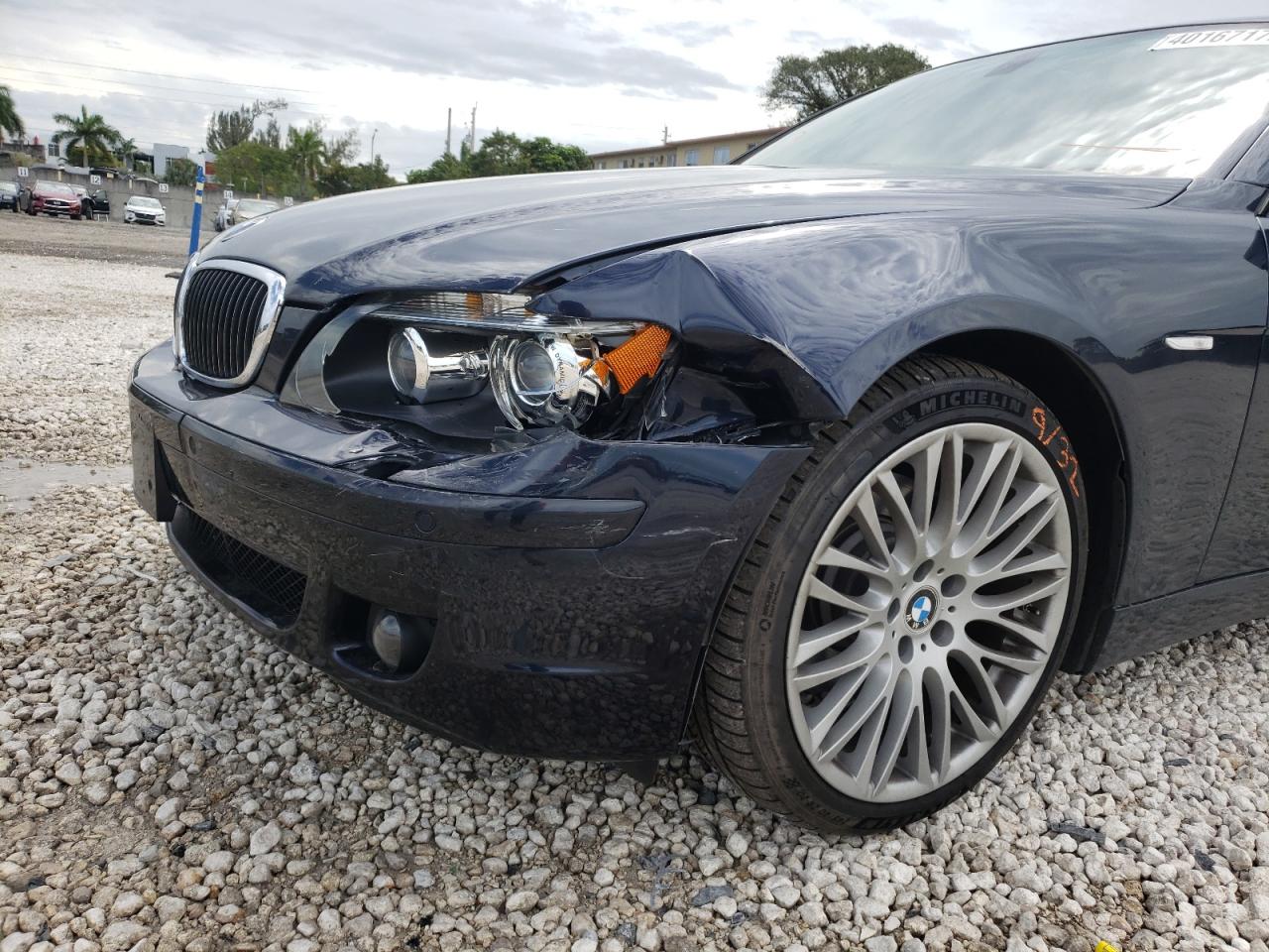 Photo 9 from auction – 2008 BMW 750 LI with VIN WBAHN83558DT85471