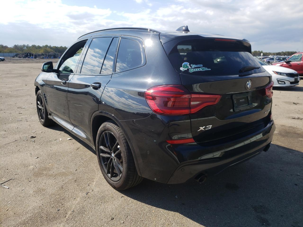 Photo 3 from auction – 2021 BMW X3 XDRIVE3 with VIN 5UXTY5C07M9F31004