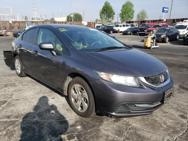 HONDA CIVIC LX 2015 with VIN 2HGFB2F51FH556164 - Photo from auction