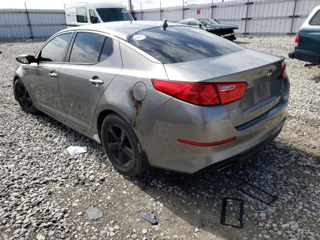 Photo 3 from auction – 2014 KIA OPTIMA LX with VIN 5XXGM4A75EG273690