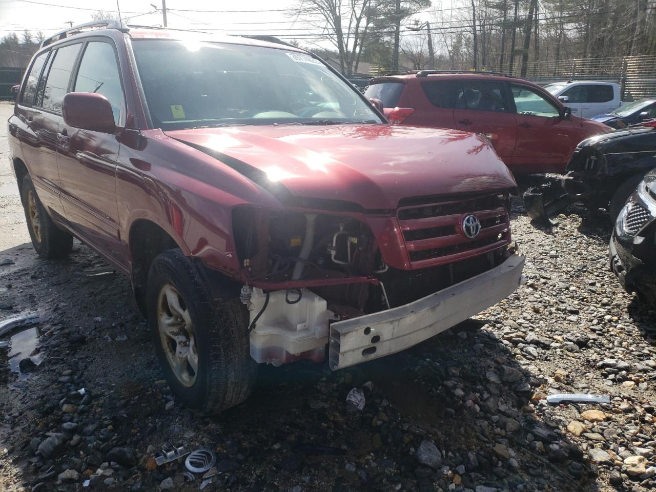 Photo 9 from auction – 2006 TOYOTA HIGHLANDER with VIN JTEHD21A960040592