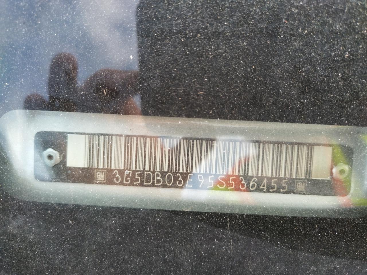 Photo 10 from auction – 2005 BUICK RENDEZVOUS with VIN 3G5DB03E95S536455