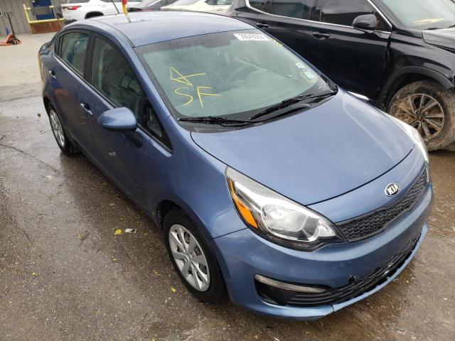 KIA RIO LX 2016 with VIN KNADM4A32G6544641 - Photo from auction