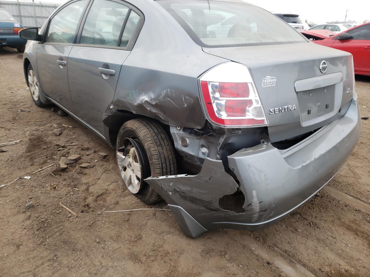 Photo 9 from auction – 2007 NISSAN SENTRA 2.0 with VIN 3N1AB61E17L677389