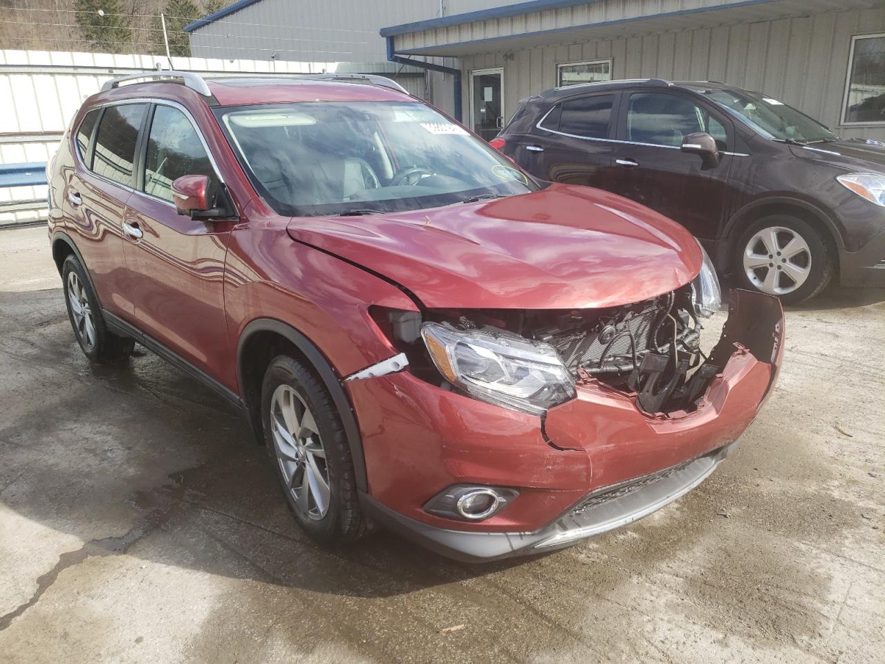 NISSAN ROGUE S 2015 with VIN 5N1AT2MV4FC795196 - Photo from auction