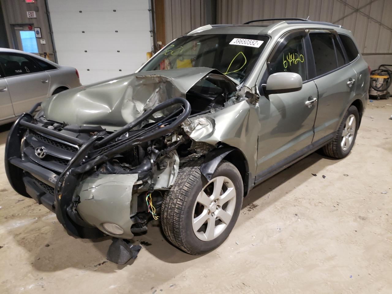 Photo 2 from auction – 2008 HYUNDAI SANTA FE S with VIN 5NMSH73E18H158974