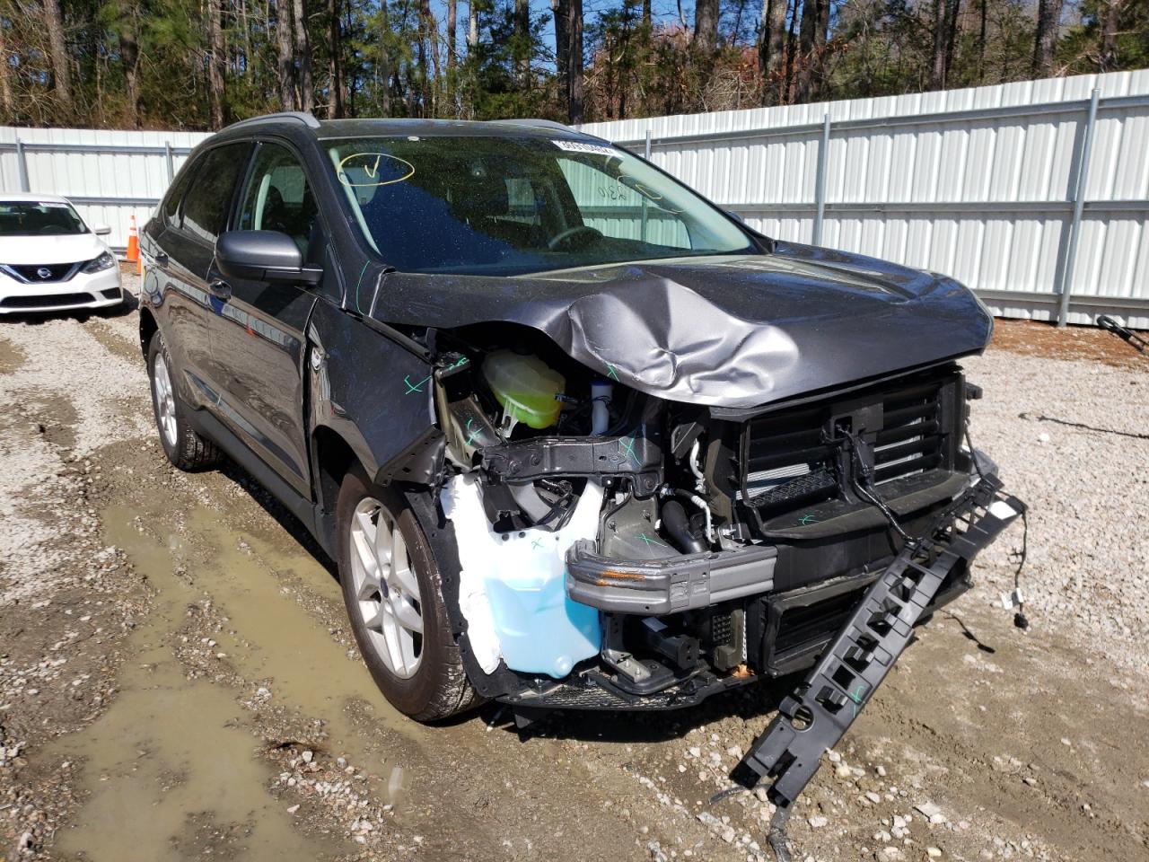 FORD EDGE SEL 2021 with VIN 2FMPK3J96MBA56080 - Photo from auction