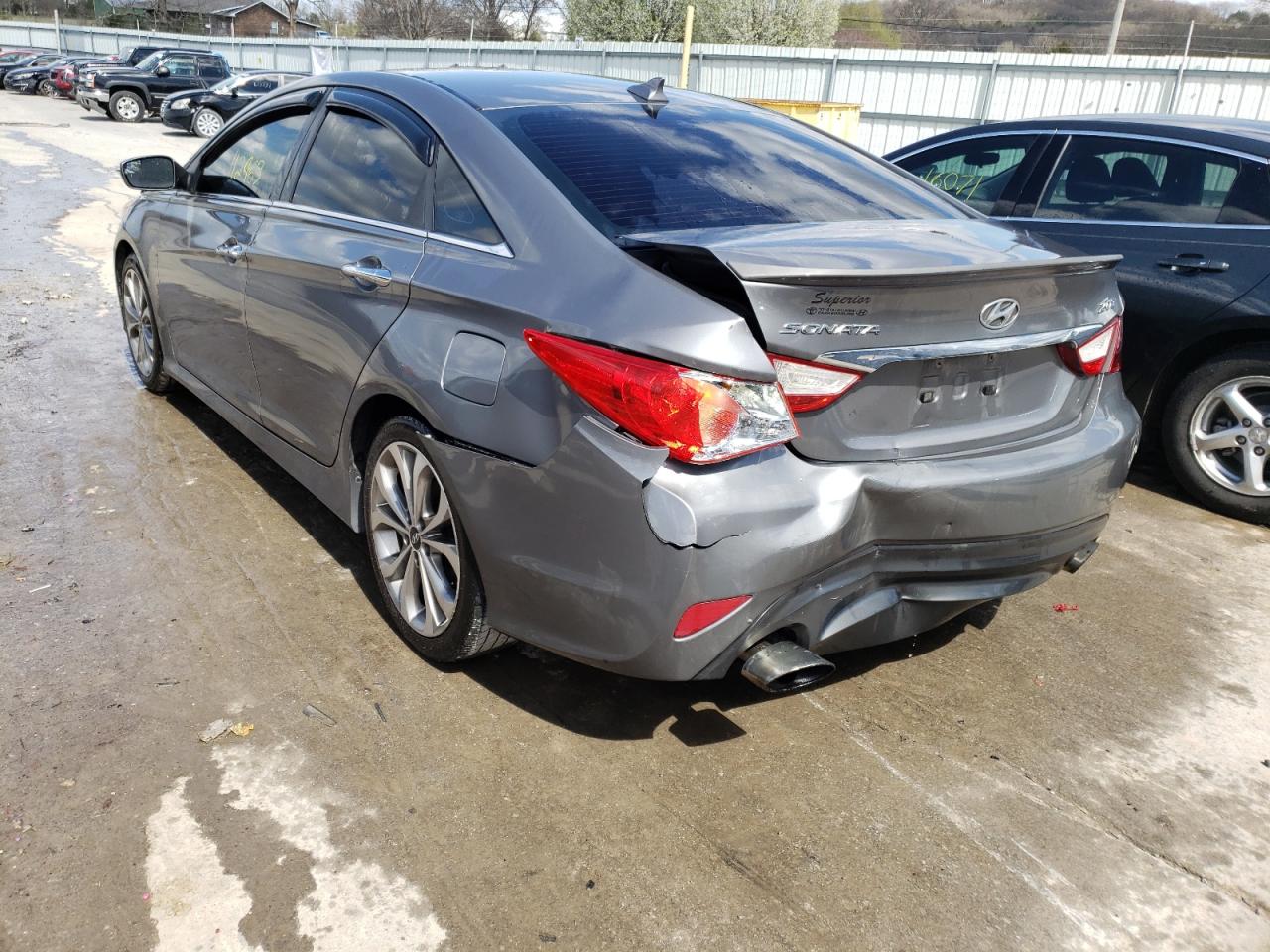Photo 3 from auction – 2014 HYUNDAI SONATA SE with VIN 5NPEC4AB3EH898592