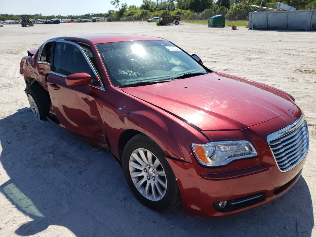 CHRYSLER 300 2013 with VIN 2C3CCAAG2DH698851 - Photo from auction