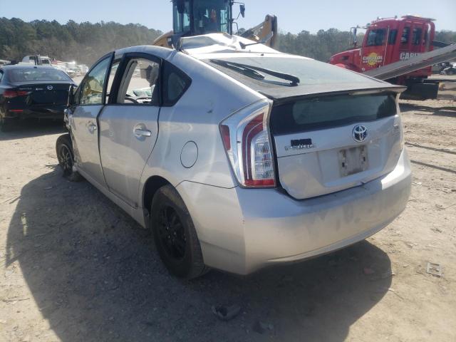 Photo 3 from auction – 2012 TOYOTA PRIUS with VIN JTDKN3DU2C5486424