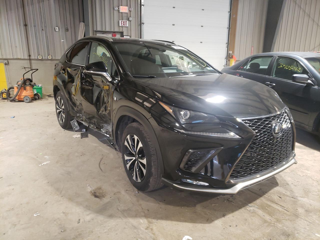 LEXUS NX 300 BAS 2021 with VIN JTJSARDZ3M2262640 - Photo from auction